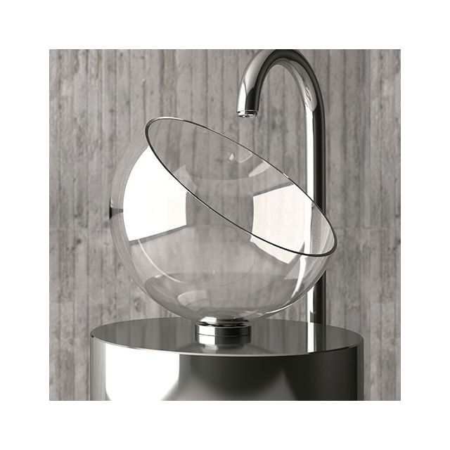 Glass Design Moon Lavabo da Appoggio MOONT01F4