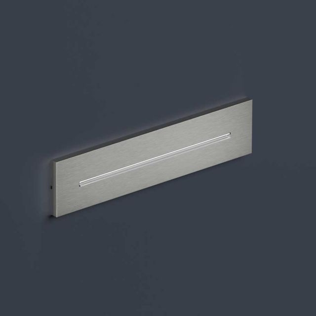Hotbath Mate mural + pommeau de douche intégré M162-Hotbath plaqué nickel brossé
