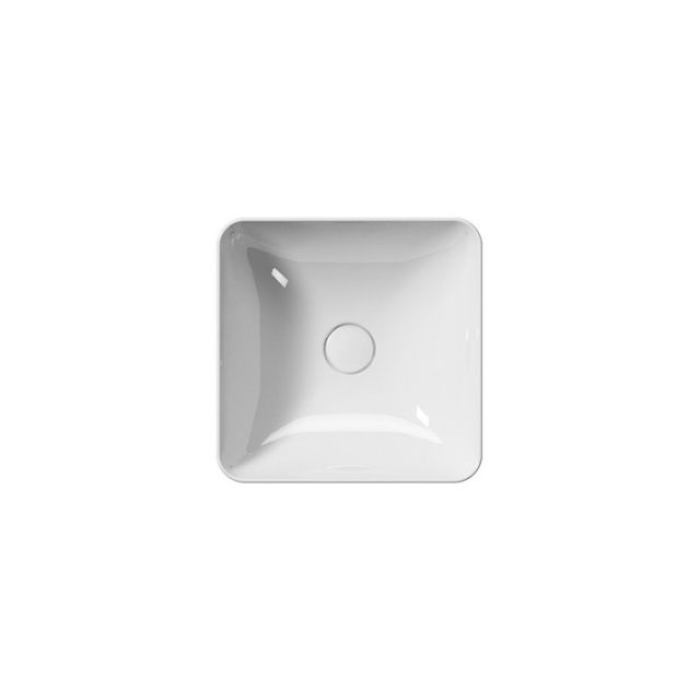 GSI Nubes Lavabo à poser 903811-Blanc brillant