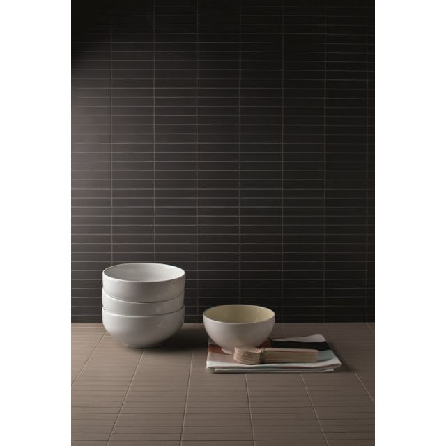 Piastrella MUTINA Serie Teknomosaico 2x10 bianca effetto arredo-design 993301
