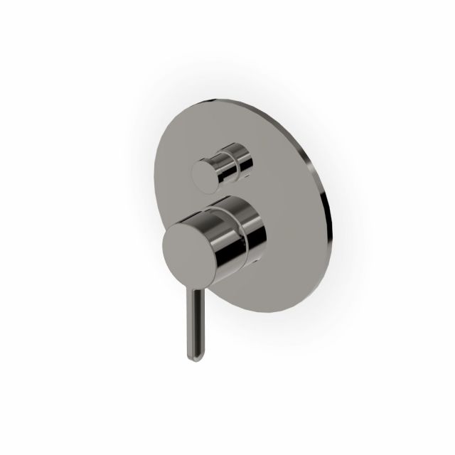 Zucchetti Isy22 Miscelatore monocomando vasca-doccia ZIS775-Metal Black