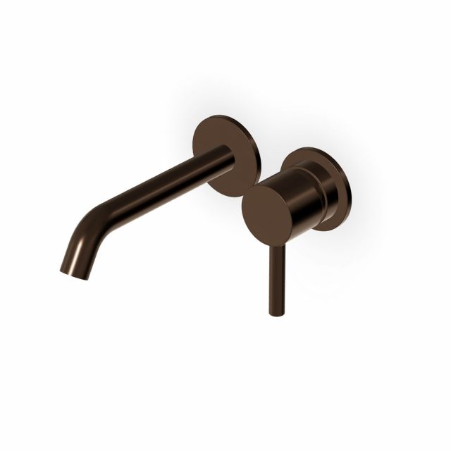 Zucchetti Pan S Miscelatore monocomando lavabo ZPA433-Brushed Chocolate PVD