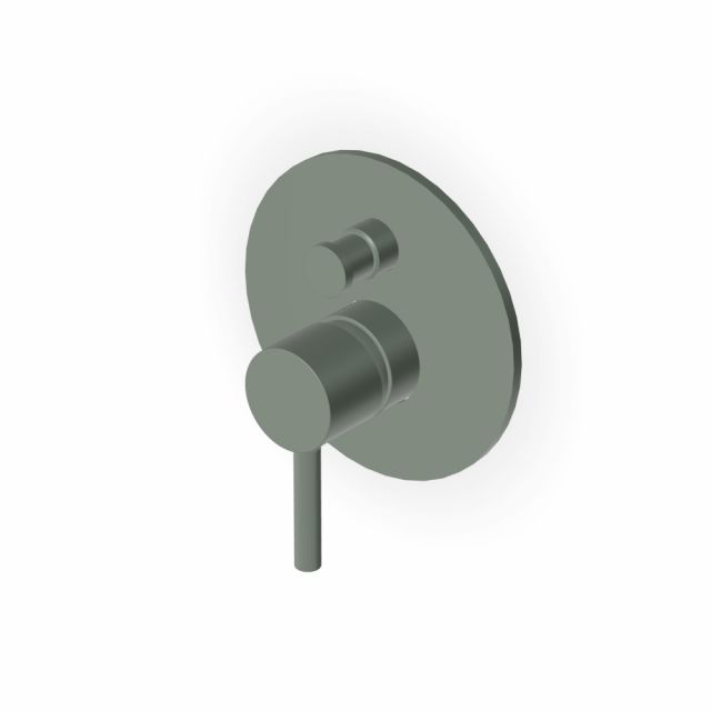 Zucchetti Pan S Miscelatore monocomando vasca-doccia ZPA775-Pearl Salvia