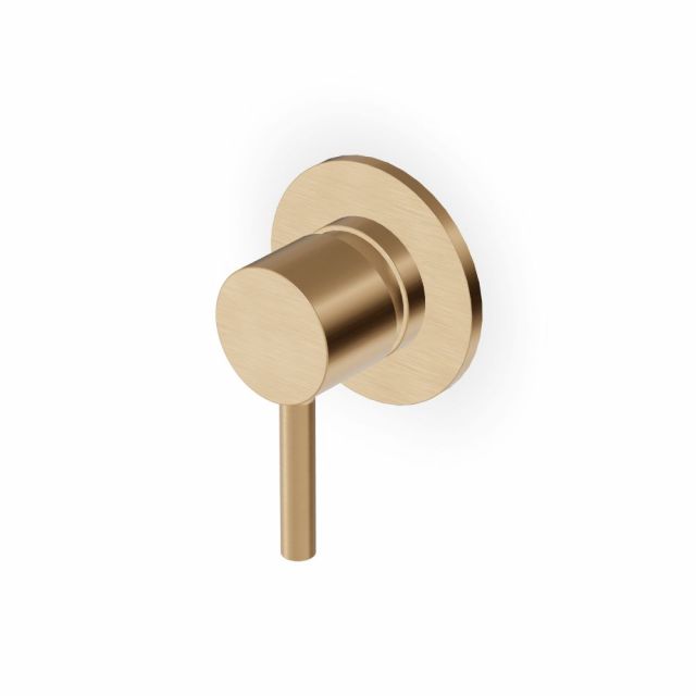 Zucchetti Pan S Miscelatore monocomando doccia ZPA780-Brushed British Gold PVD