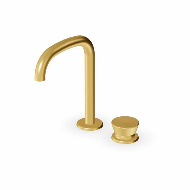 Zucchetti Sablier Miscelatore monocomando lavabo a 2 fori ZSL419.X-Gold Brushed PVD